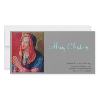 Betende Maria Photo Greeting Card by mindprint9