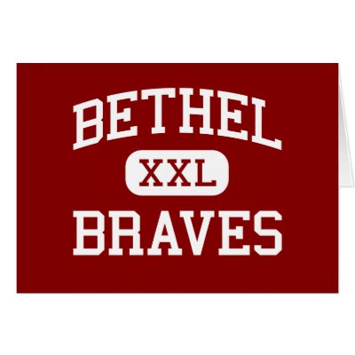 Bethel - Braves - High - Spanaway Washington Cards by customteamsportswear
