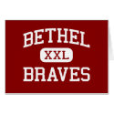 Bethel - Braves - High - Spanaway Washington cards