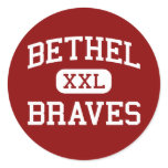 Bethel - Braves - High - Spanaway Washington Stickers