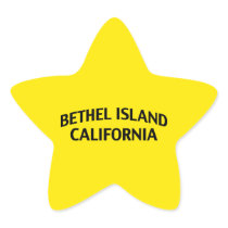 Bethel Island California Sticker