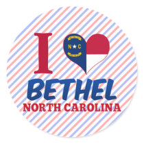 Bethel, North Carolina Round Sticker