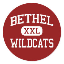 Bethel - Wildcats - High - Bethel Connecticut Round Stickers