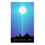 Bethlehem Living Nativity Card ~ 2009 business cards