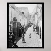 Bethlehem Street Scene 1891 Posters