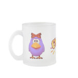 Betsy Frosted Glass Mug