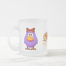 Betsy Frosted Glass Mug mugs