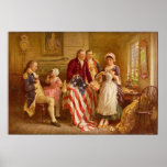 Betsy Ross 1777 by Jean Leon Gerome Ferris posters