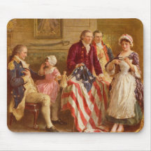 BETSY ROSS 1777 MOUSEPAD