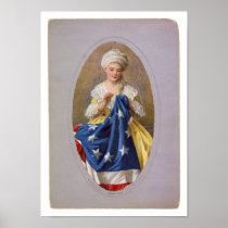 Betsy Ross, c1908, G. Liebscher Print