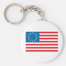 Betsy Ross Flag Keychain