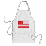 Betsy Ross Flag - Red Apron