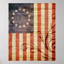 Betsy Ross Vintage Poster