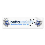 Betta Australis Bumper Sticker