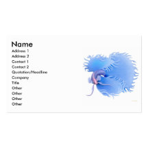 Betta Siamese Fighting Fish Profile Card Business Card