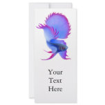 Betta Siamese Fighting Fish Rack Card rack cards