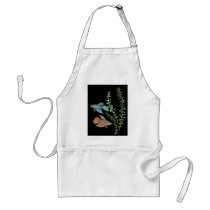 Betta splendens and Rotala indica Black Aprons