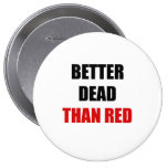 Better dead than red (2) button