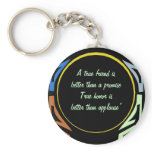 Better Than A Promise Quoted Keychain