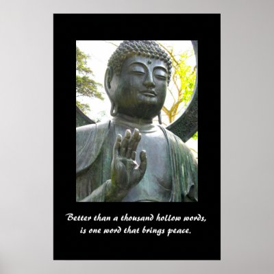 Better than a thousand hollow words Poster by exquisitephoto