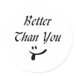 Better Than You Sticker