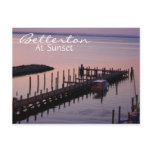 Betterton At Sunset postcards