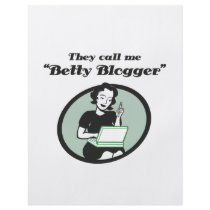 Betty Blogger Flyer Design