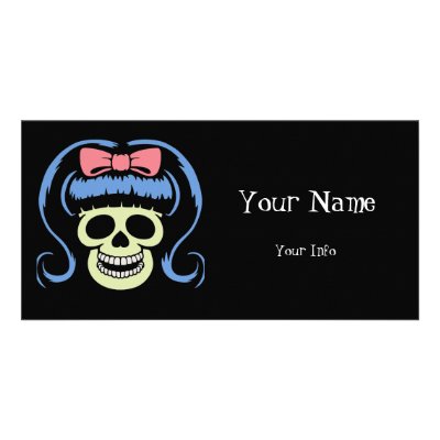 Betty Booty Custom Photo Card by skullabee