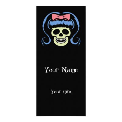 Betty Booty Custom Rack Card by skullabee