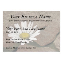 Between A Rock And A Hard Place Business Card