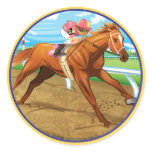Beulah & Big Red Stickers