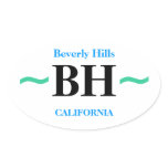 BEVERLY HILLS stickers (4)