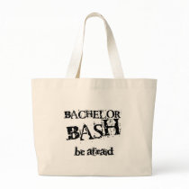 Beware Bachelor Bash Canvas Bags