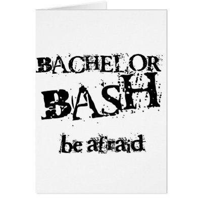 Beware Bachelor Bash by weddingsareus