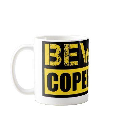 Beware Copenhagen Coffee Mug by AmericanElephant