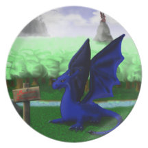 Beware, Dragons Dinner Plates
