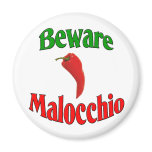 Beware Malocchio (Evil Eye) Fridge Magnets