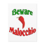 Beware Malocchio (Evil Eye) Postcard