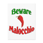 Beware Malocchio (Evil Eye) postcards
