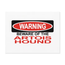 Beware Of Artois Hound Post Card