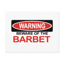 Beware Of Barbet Postcards