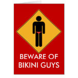 Beware of Bikini Guys cards