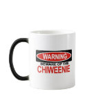 Beware Of Chiweenie Coffee Mugs