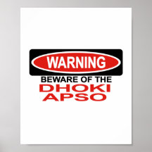 Beware Of Dhoki Apso Poster