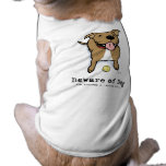 Beware of Dog (if you're a tennis ball) pet clothing