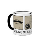 Beware of Falling Objects Glass Mug