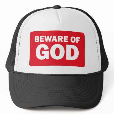 Beware of GOD Trucker Hats by wamtees