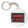 Beware of God Parody Yard Sign