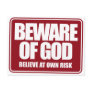 Beware of God Post Cards