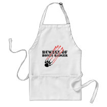 Beware of honey badger aprons